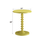 ACME 82802 Acton Side Table, Yellow