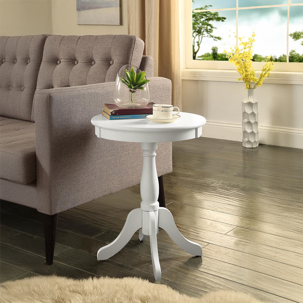 ACME 82804 Alger Side Table, White