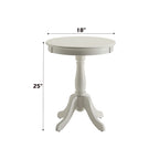 ACME 82804 Alger Side Table, White