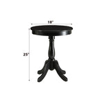 ACME 82808 Alger Side Table, Black