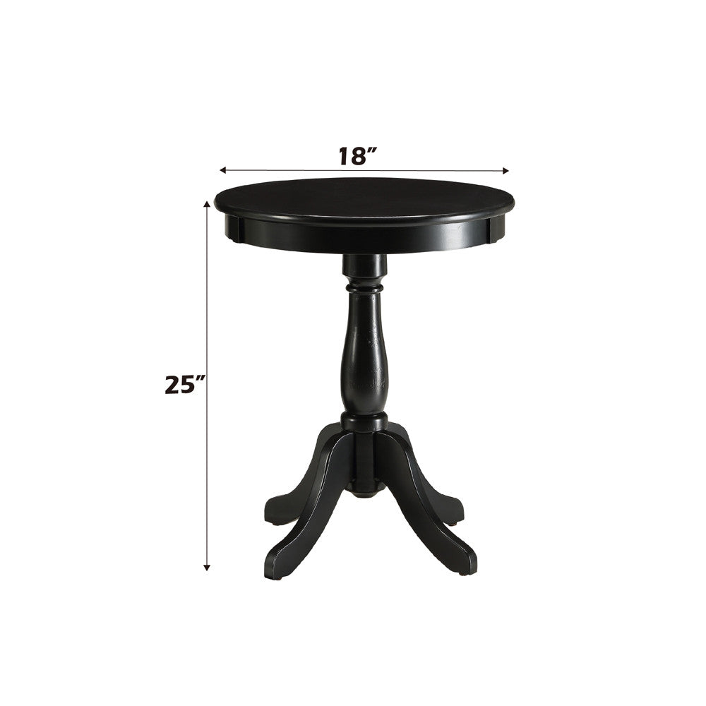 ACME 82808 Alger Side Table, Black