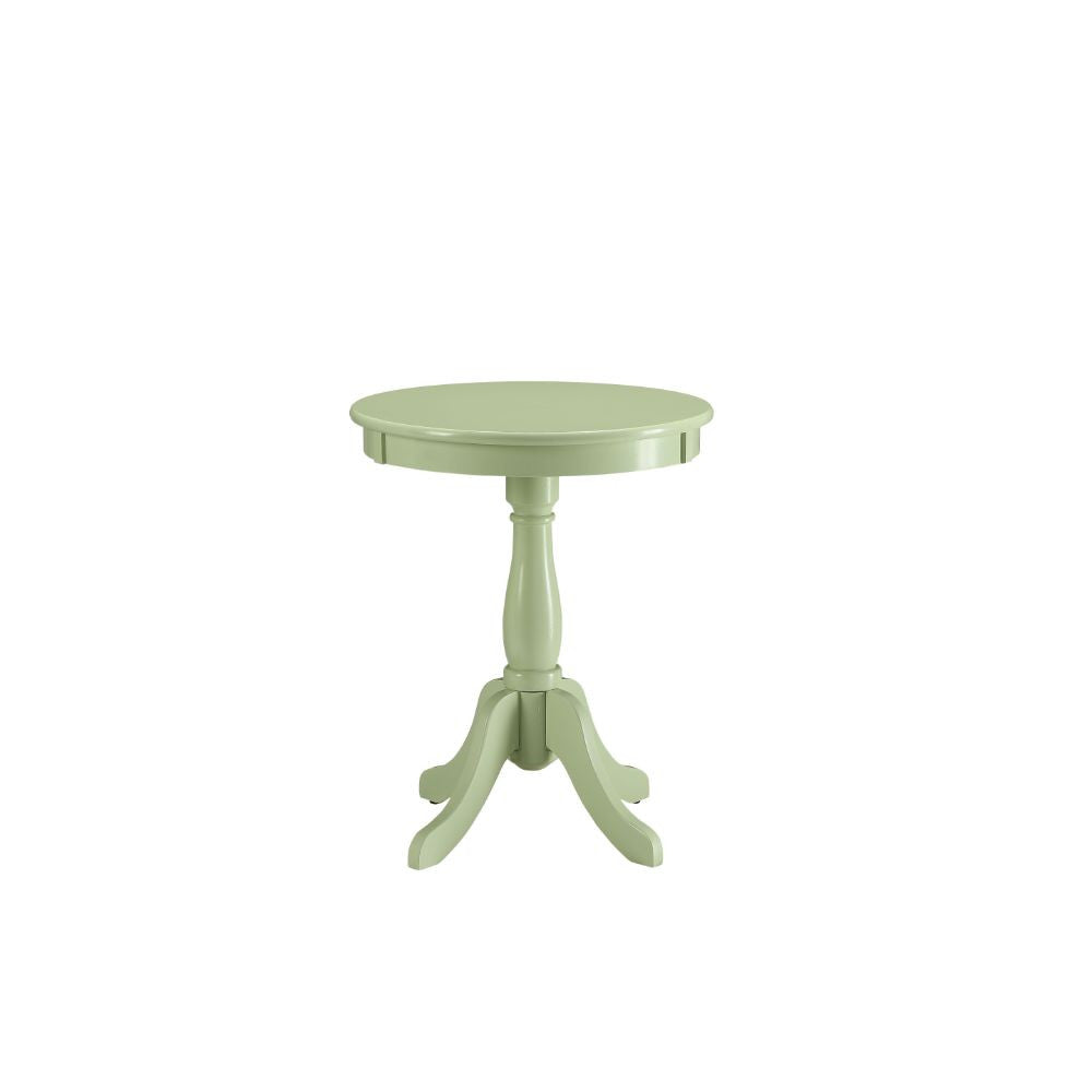 ACME 82810 Alger Side Table, Light Green