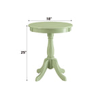 ACME 82810 Alger Side Table, Light Green