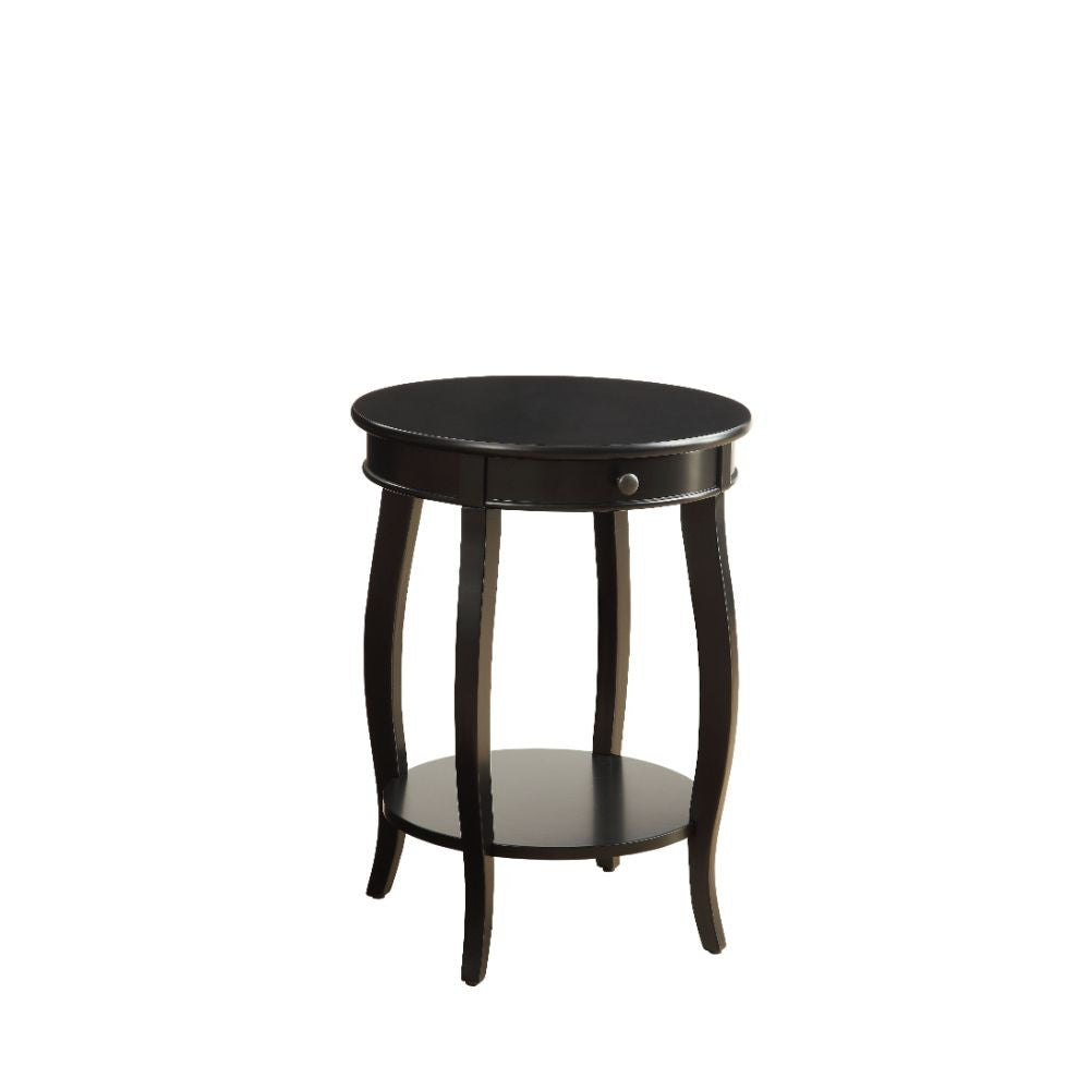 ACME 82812 Alysa Accent Table, Black