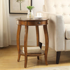 ACME 82814 Alysa End Table, Walnut