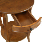 ACME 82814 Alysa End Table, Walnut
