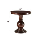 ACME 82816 Alyx Accent Table, Espresso