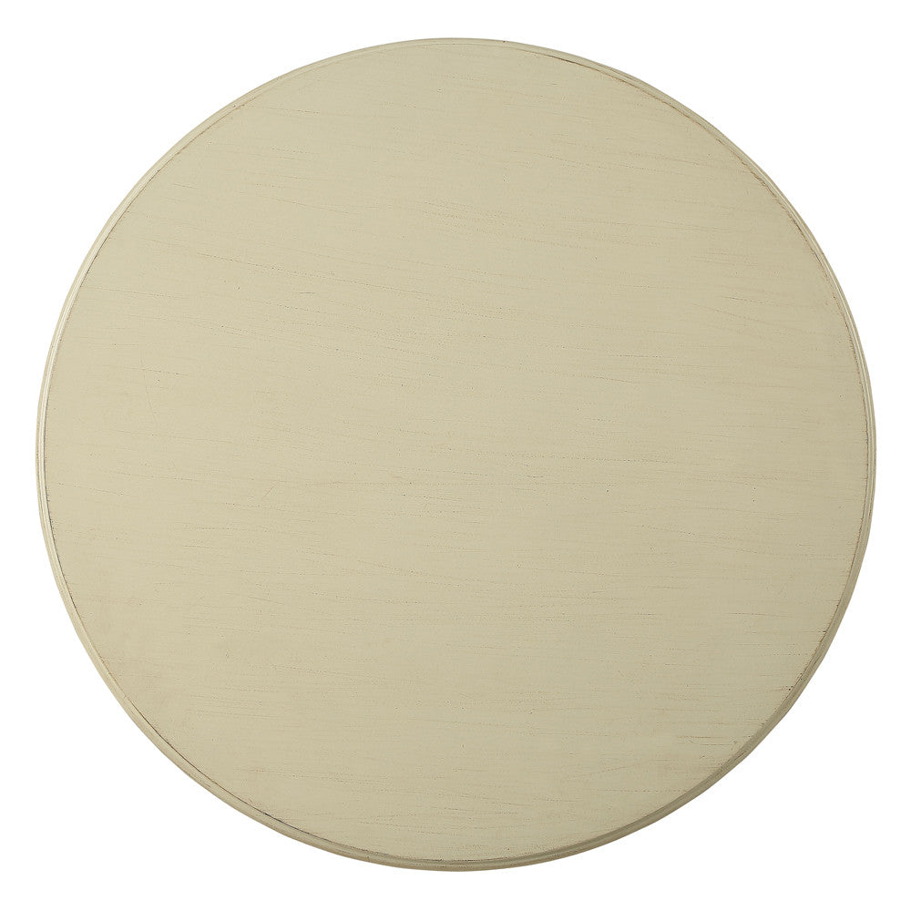 ACME 82818 Alyx Accent Table, Antique White
