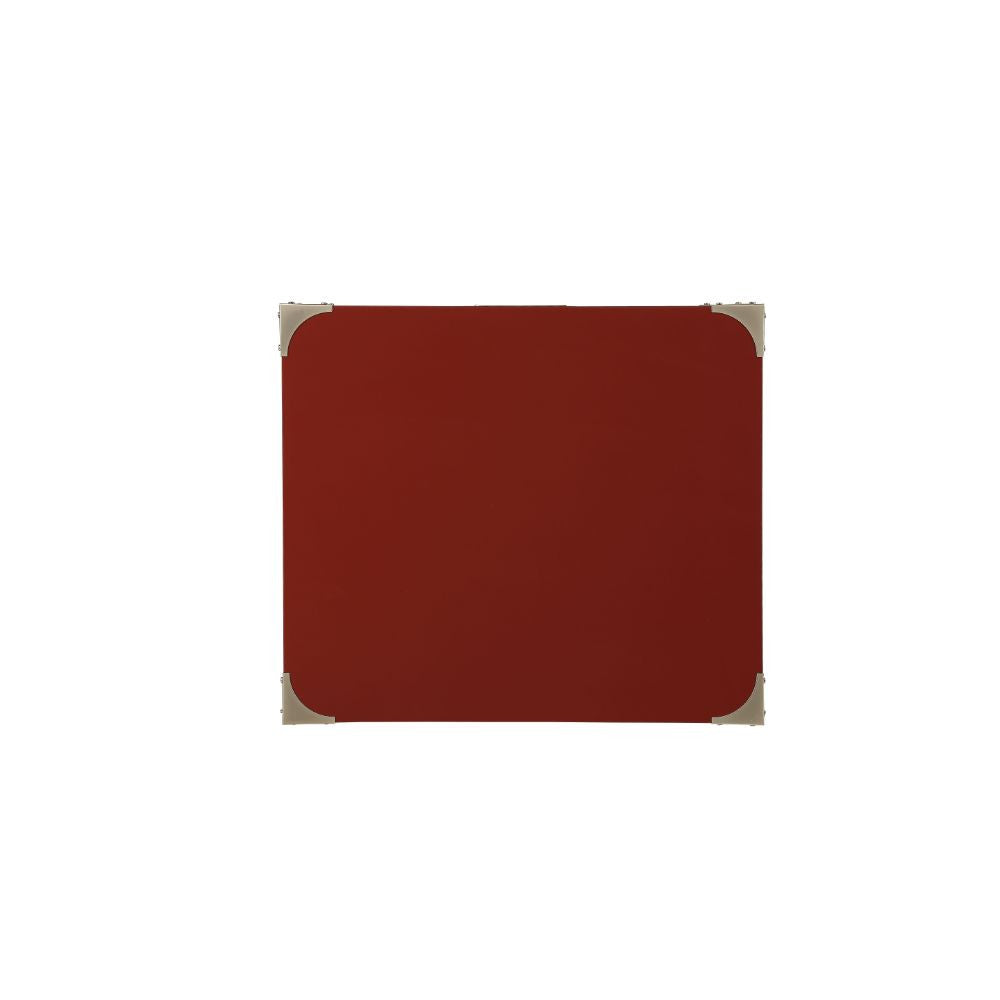 ACME 82820 Babs End Table, Red