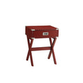 ACME 82820 Babs End Table, Red