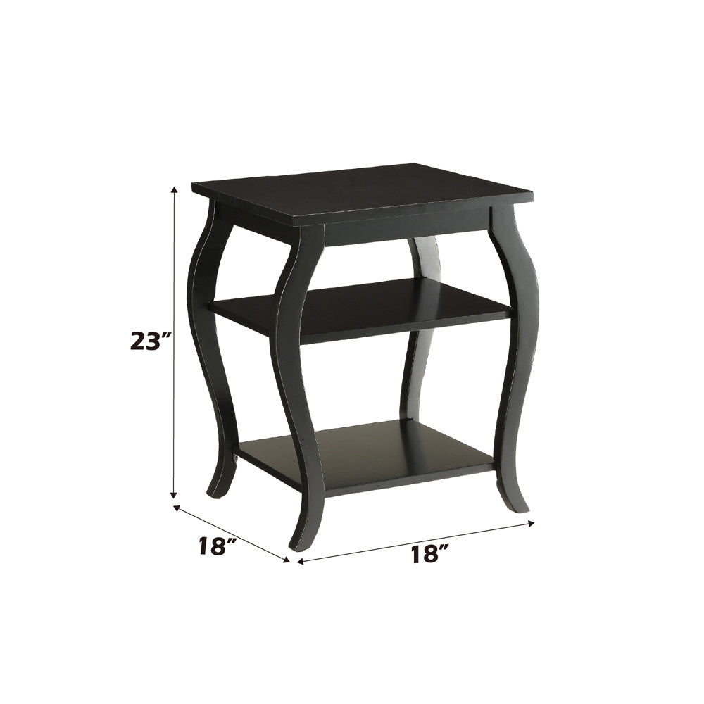 ACME 82826 Becci End Table, Black