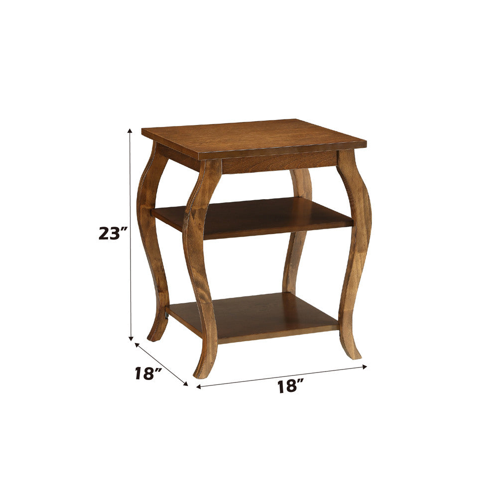 ACME 82830 Becci End Table, Walnut