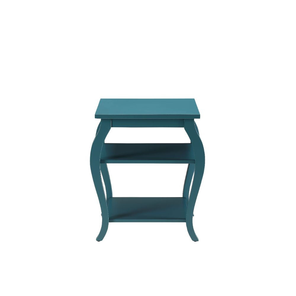 ACME 82832 Becci End Table, Teal