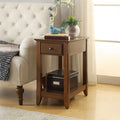 ACME 82836 Bertie Side Table, Walnut