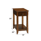 ACME 82836 Bertie Side Table, Walnut