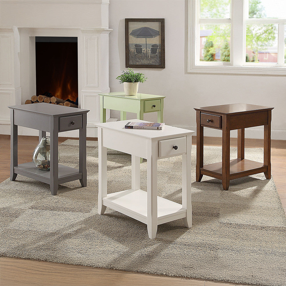ACME 82836 Bertie Side Table, Walnut