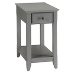 ACME 82838 Bertie Side Table, Gray