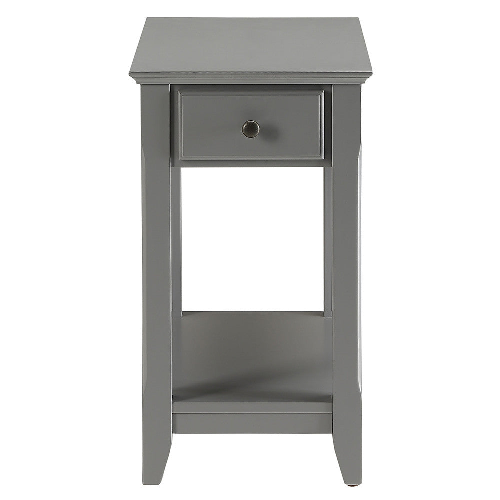 ACME 82838 Bertie Side Table, Gray