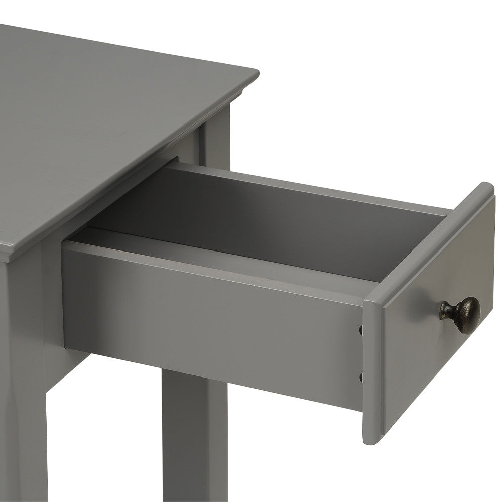 ACME 82838 Bertie Side Table, Gray