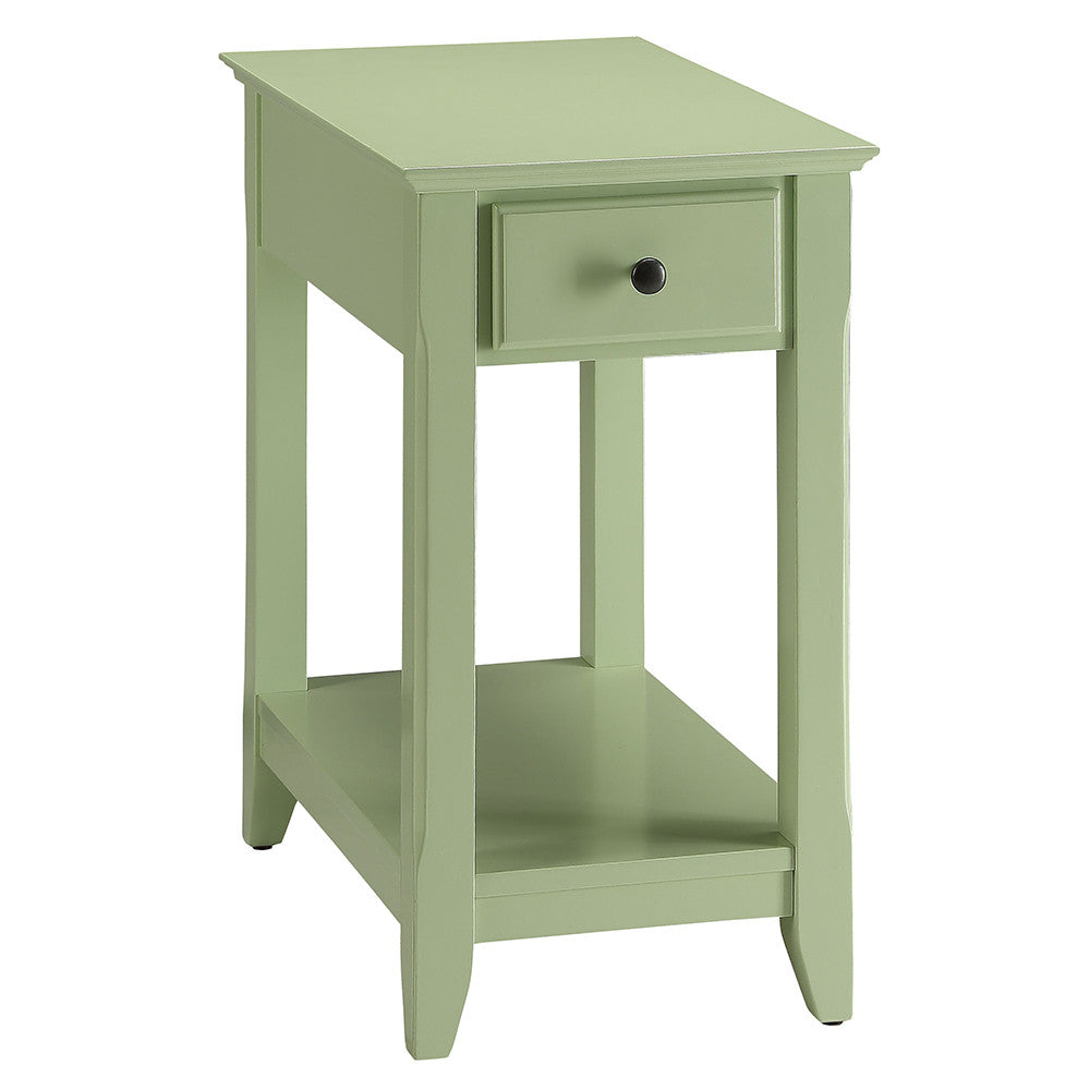 ACME 82840 Bertie Side Table, Light Green