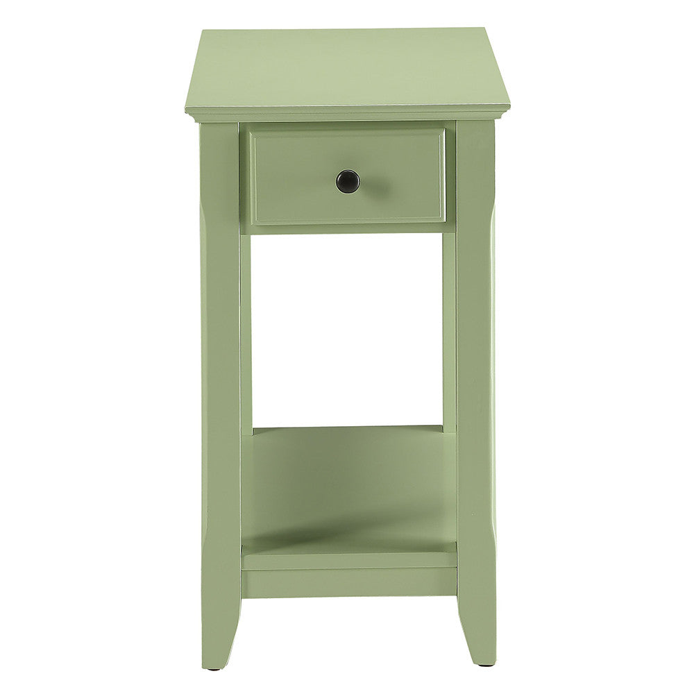 ACME 82840 Bertie Side Table, Light Green