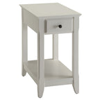 ACME 82842 Bertie Side Table, White