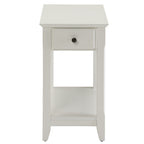 ACME 82842 Bertie Side Table, White