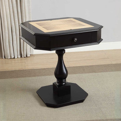 ACME 82846 Bishop Game Table, Black