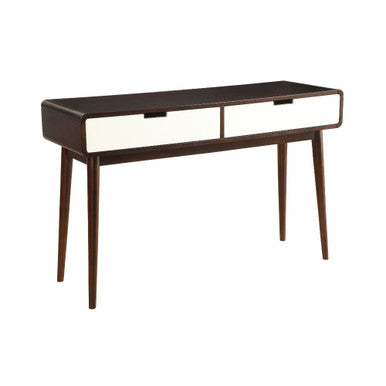 ACME 82854 Christa Sofa Table, Espresso & White