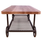 ACME 82860 Francie Coffee Table, Oak & Antique Gray