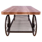 ACME 82860 Francie Coffee Table, Oak & Antique Gray