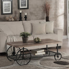 ACME 82860 Francie Coffee Table, Oak & Antique Gray
