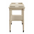 ACME 82908 Frisco Tray Table, Antique White