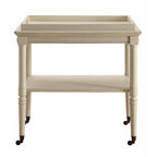 ACME 82908 Frisco Tray Table, Antique White