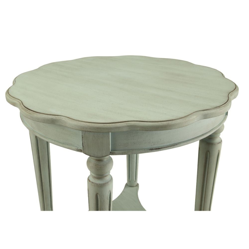ACME 82912 Fordon End Table, Antique Green