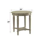 ACME 82917 Fordon End Table, Antique Green