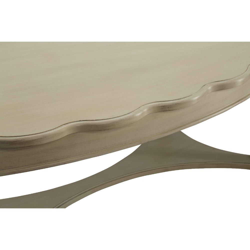 ACME 82920 Fordon Coffee Table, Antique White