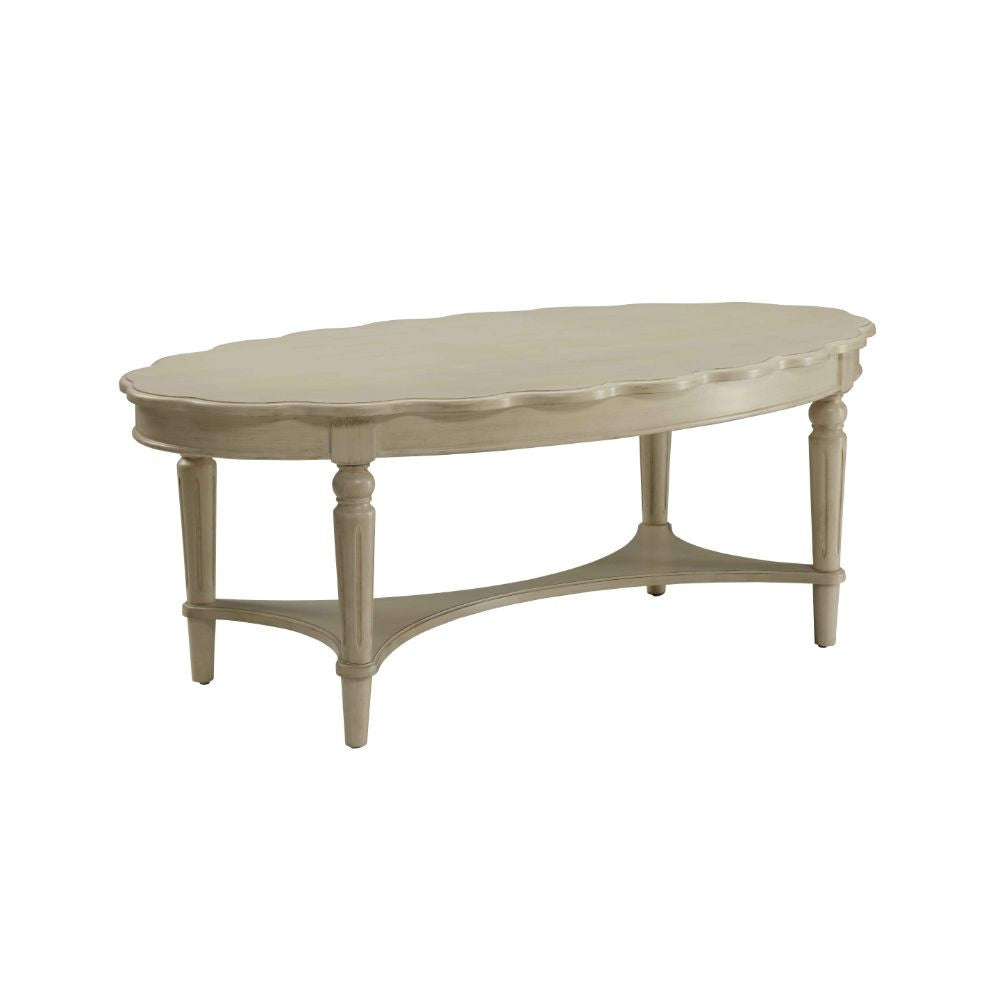 ACME 82920 Fordon Coffee Table, Antique White