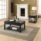 ACME 82952 Malachi End Table, Black