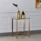 ACME 82997 Veises End Table, Champagne