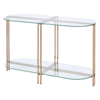ACME 82999 Veises Sofa Table, Champagne