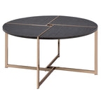 ACME 83005 Bromia Coffee Table, Black & Champagne