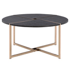 ACME 83005 Bromia Coffee Table, Black & Champagne