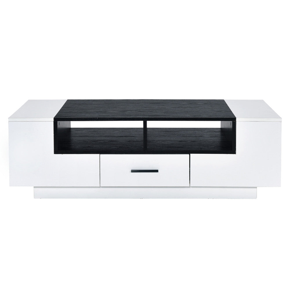ACME 83135 Armour Coffee Table, White & Black