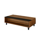ACME 83140 Avala Coffee Table with Lift Top, Walnut & Black