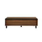 ACME 83140 Avala Coffee Table with Lift Top, Walnut & Black