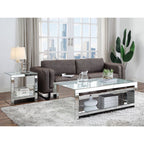ACME 83580 Malish Coffee Table, Mirrored