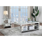 ACME 83580 Malish Coffee Table, Mirrored