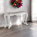 ACME 84313 Ciddrenar Marble Console Table  6