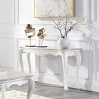 ACME 84313 Ciddrenar Marble Console Table  3
